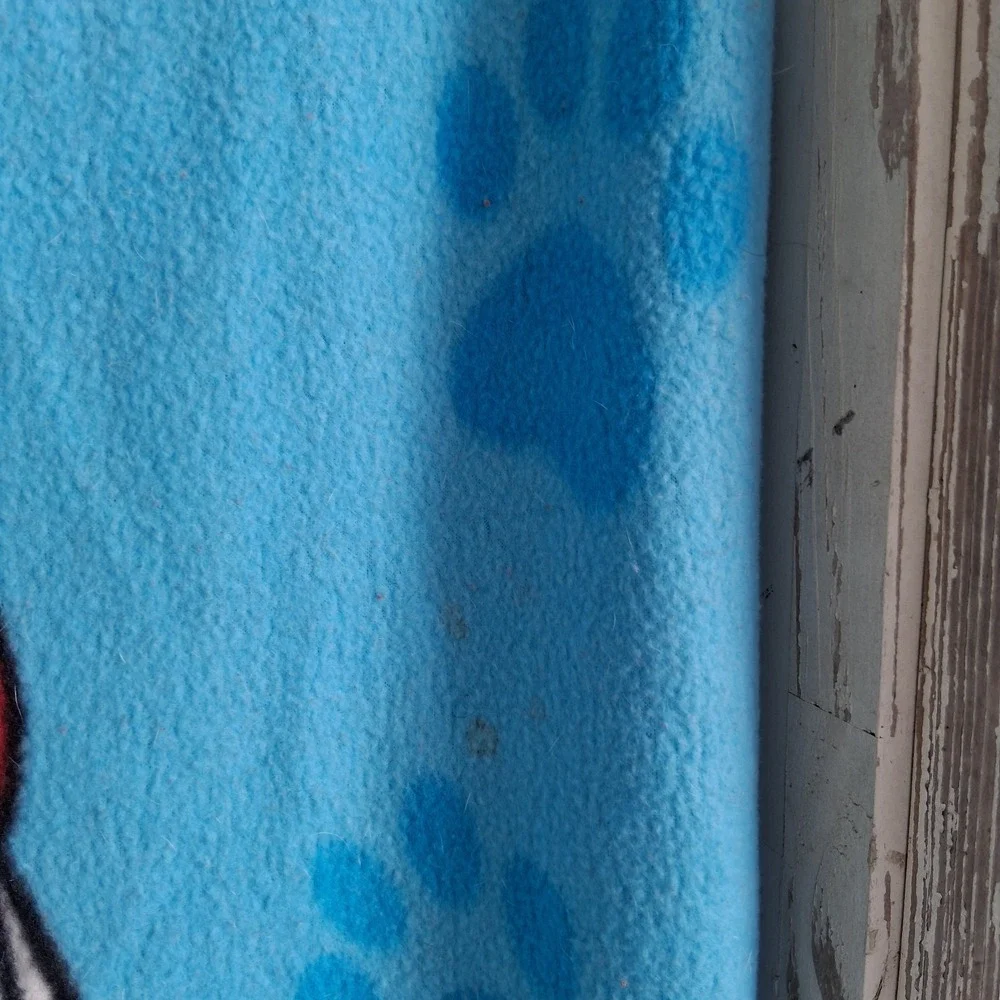 Disney Movie Club 101‎ Dalmations Fleece Throw Blanket Blue 50